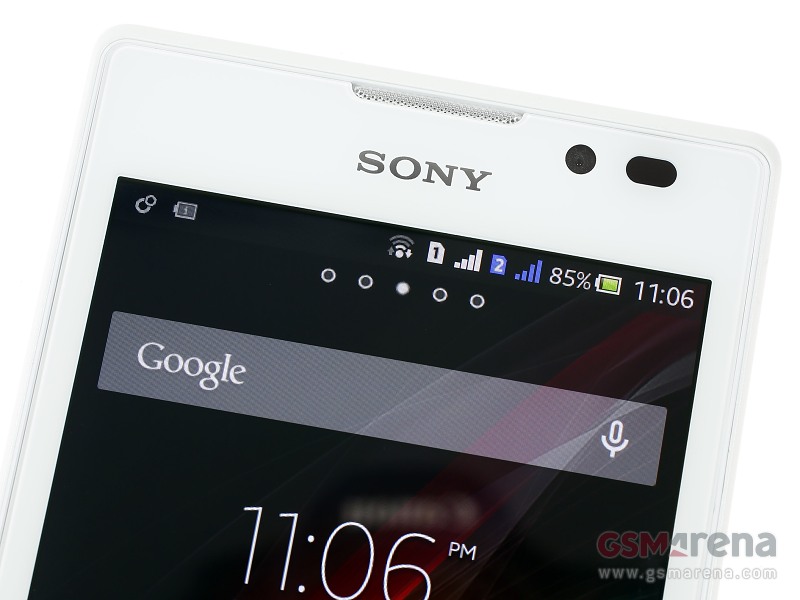 Sony Xperia C pictures, official photos