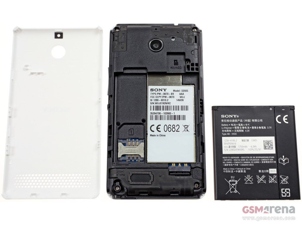 Sony Xperia E1 pictures, official photos