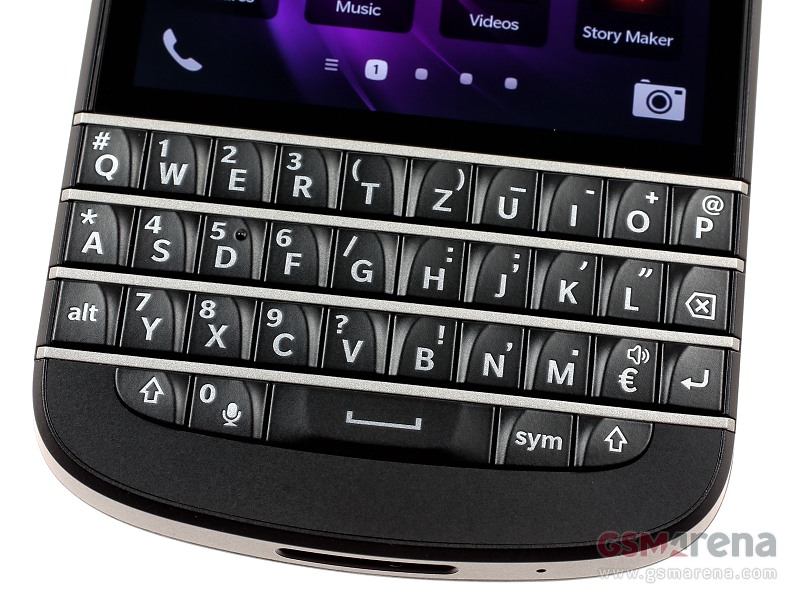 BlackBerry Q10 pictures, official photos