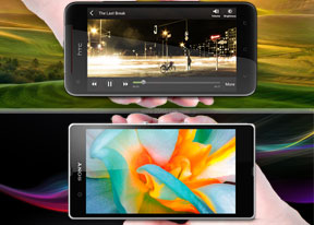 Sony Xperia Z vs. HTC Butterfly: A tale of two screens