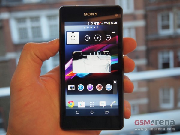 Sony Xperia hands-on: First look - GSMArena.com tests