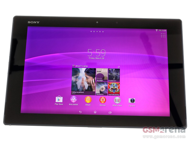 Sony Xperia Z2 Tablet Wi-Fi pictures, official photos