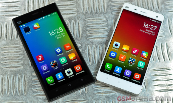 Xiaomi Mi3 vs. Mi4
